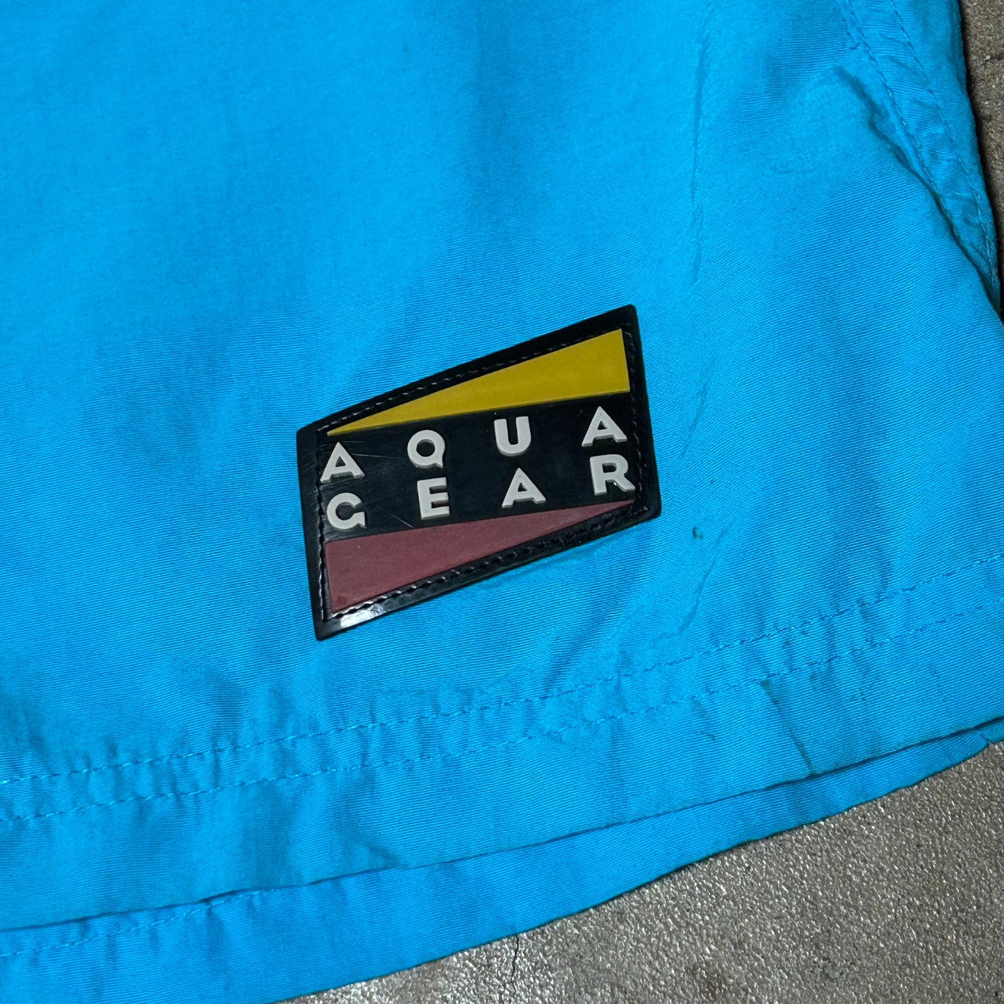 Original 1990 Aqua Gear Shorts (Blue)