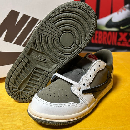 Brand New Travis Scott “ Reverse Olive” AJ1 10C