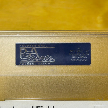 Rare Original 1977 Prefontaine Sportscaster Italy Championships Trading Card Graded PSA 8.5