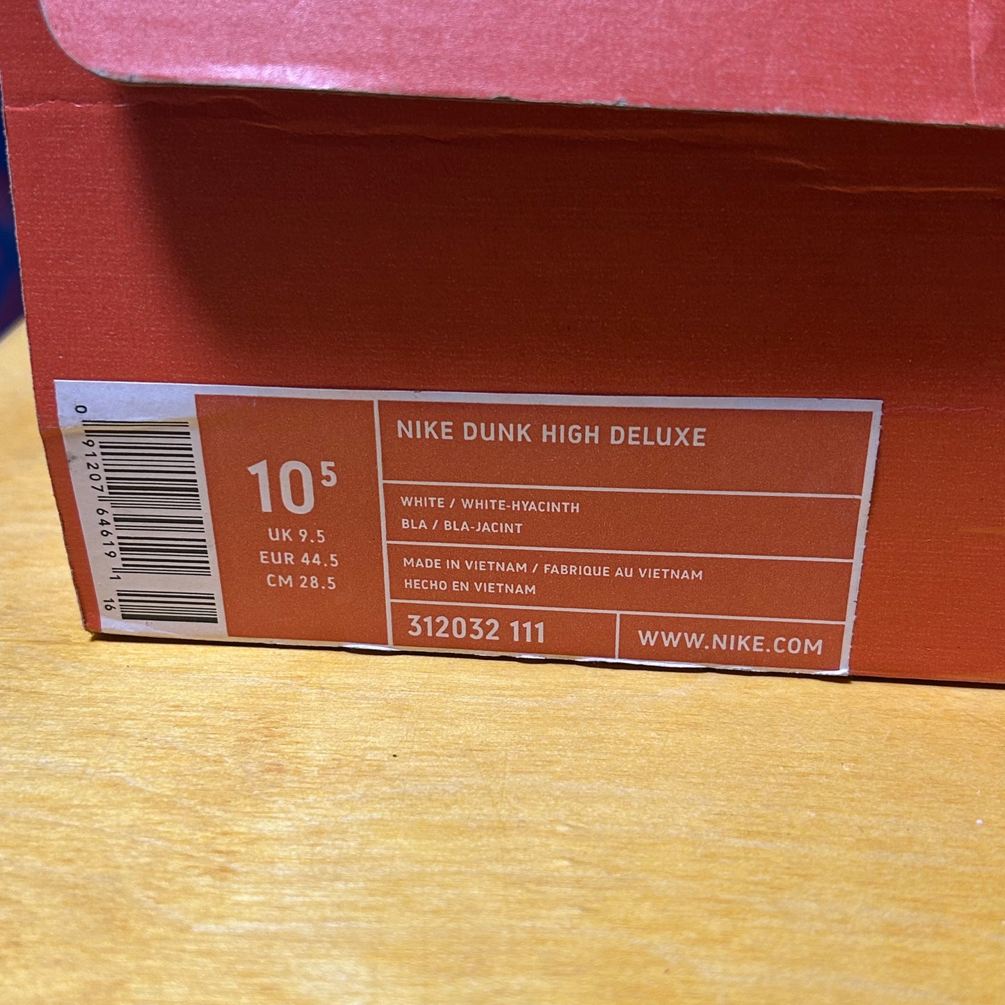 Rare 2005 Dunk High "MITA" Collaboration