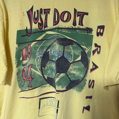Rare Original 1994 Brasil Soccer Promotional Tee