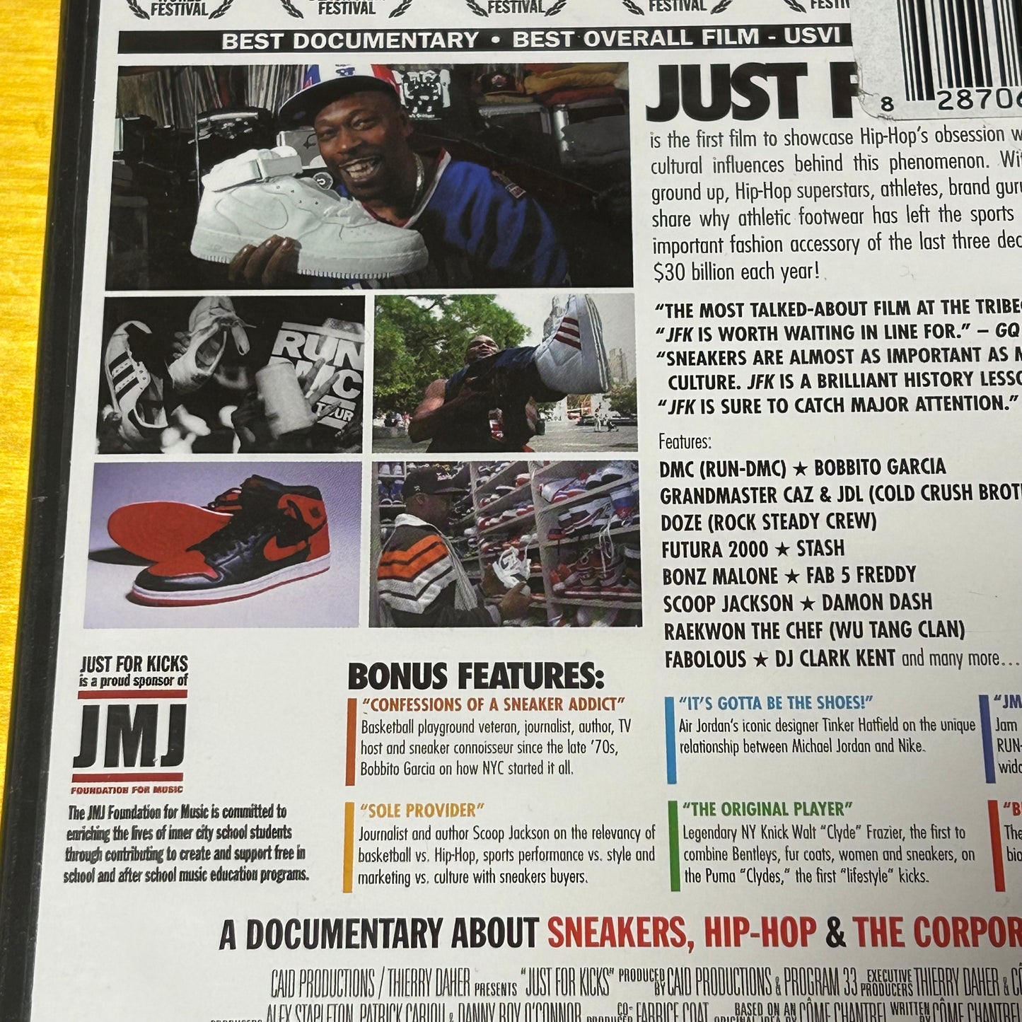 Brand New Sealed 2005 Just For Kicks. DVD