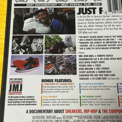 Brand New Sealed 2005 Just For Kicks. DVD