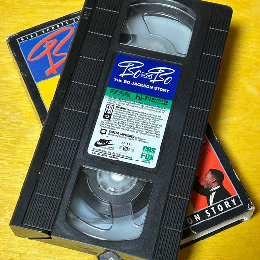 Original 1991 Promotional Bo Jackson Marketing VHS