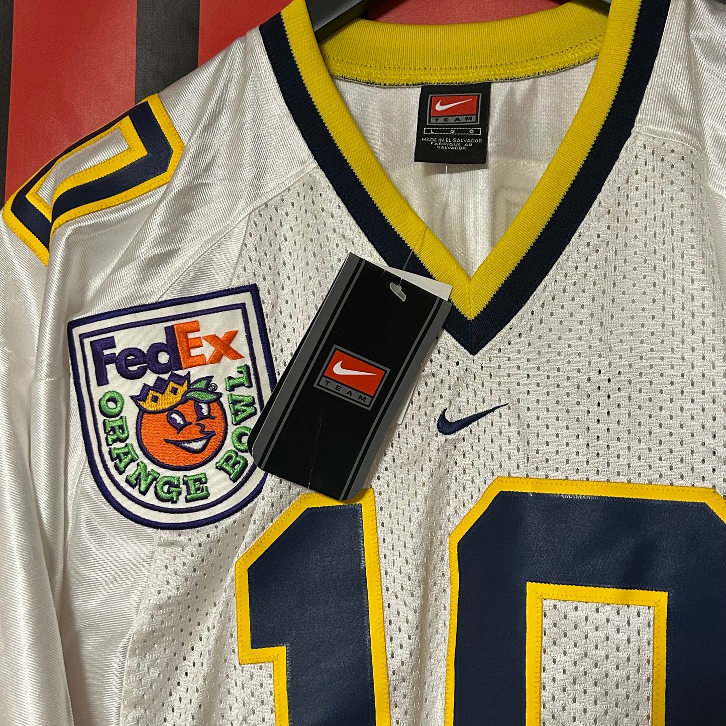Rare Sample Brand New Tom Brady Commemorative Michigan Wolverines Jersey