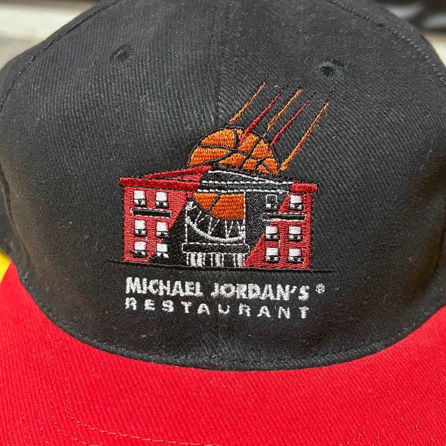 Original 90s MJs Restaurant Promotional SnapBack Hat