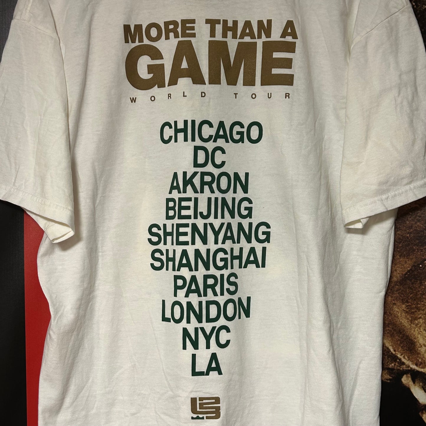 Original 2008 LeBron "More Than A Game" Movie Promo Tour Tee