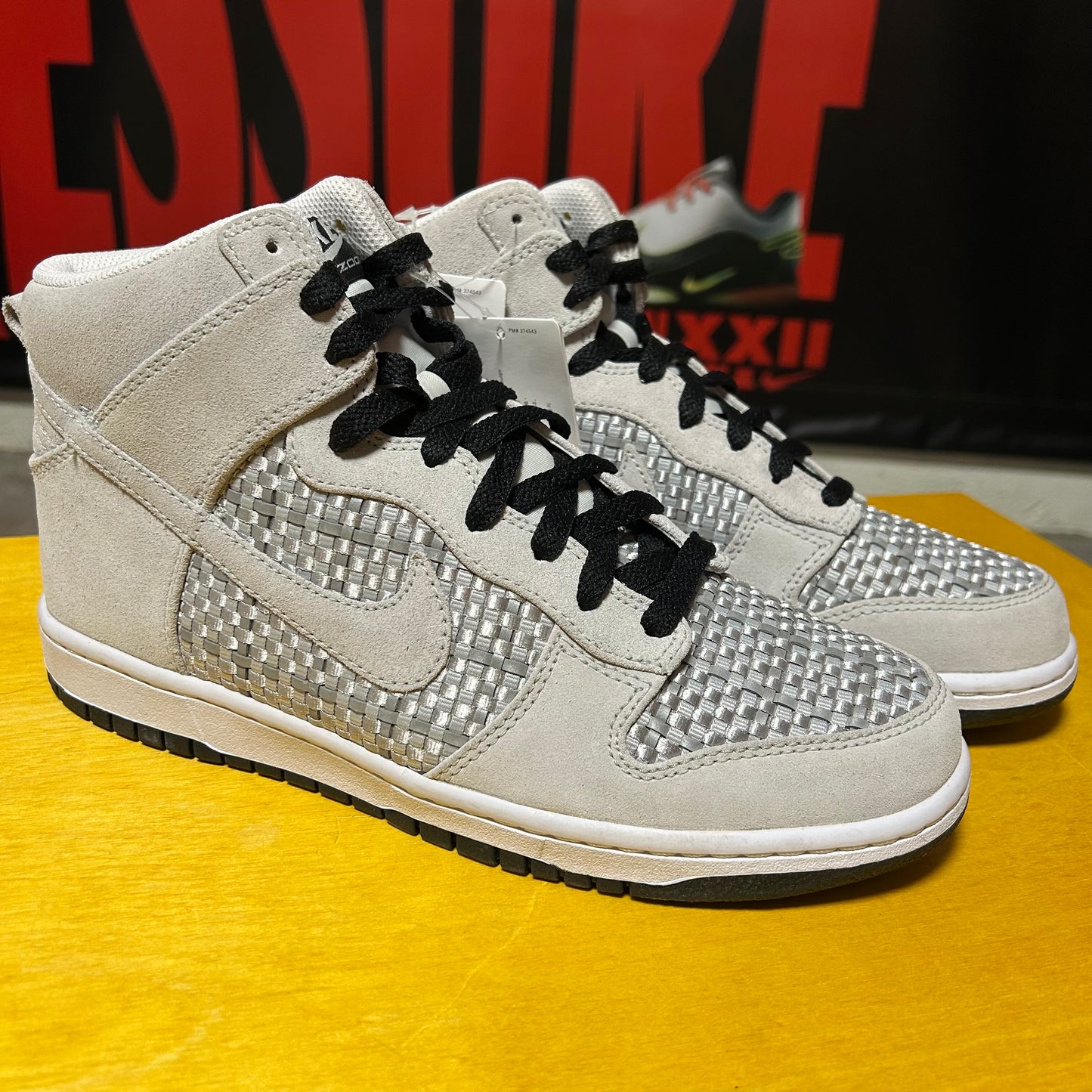 Insane DS Brand New Sample Air Woven Dunk Hi