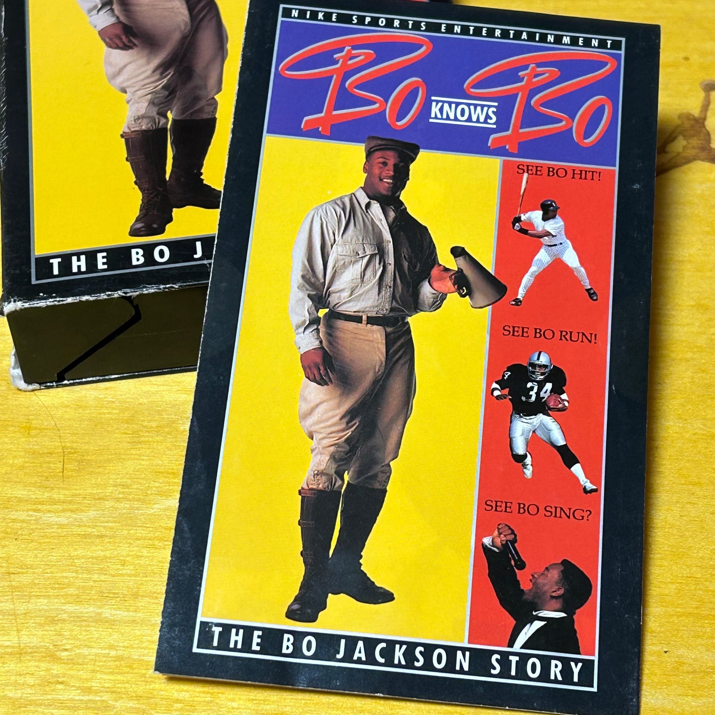Original 1991 Promotional Bo Jackson Marketing VHS