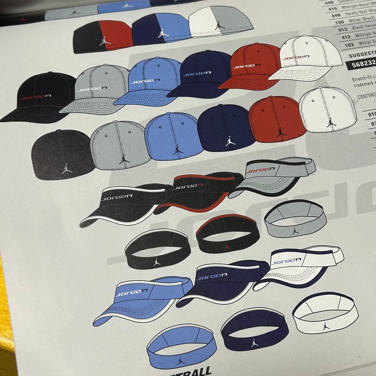 Original 2002 Promotional Jordan Brand Apparel Dealers Catalog