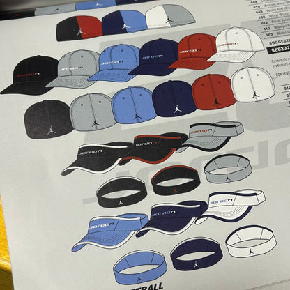 Original 2002 Promotional Jordan Brand Apparel Dealers Catalog