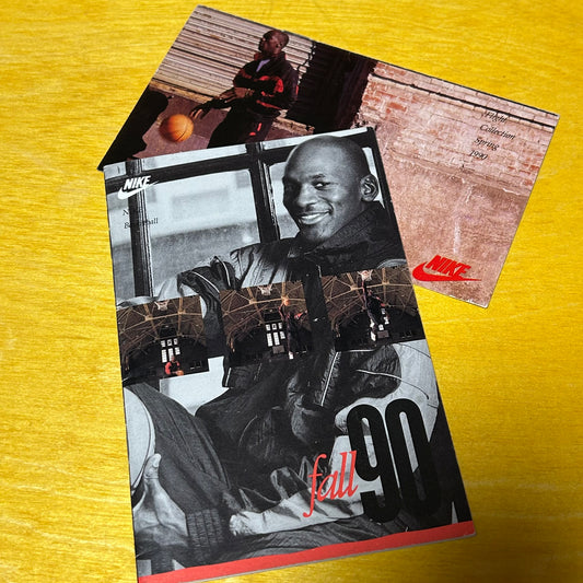 Rare Original 1990 Promotional Jordan Pamphlet Set