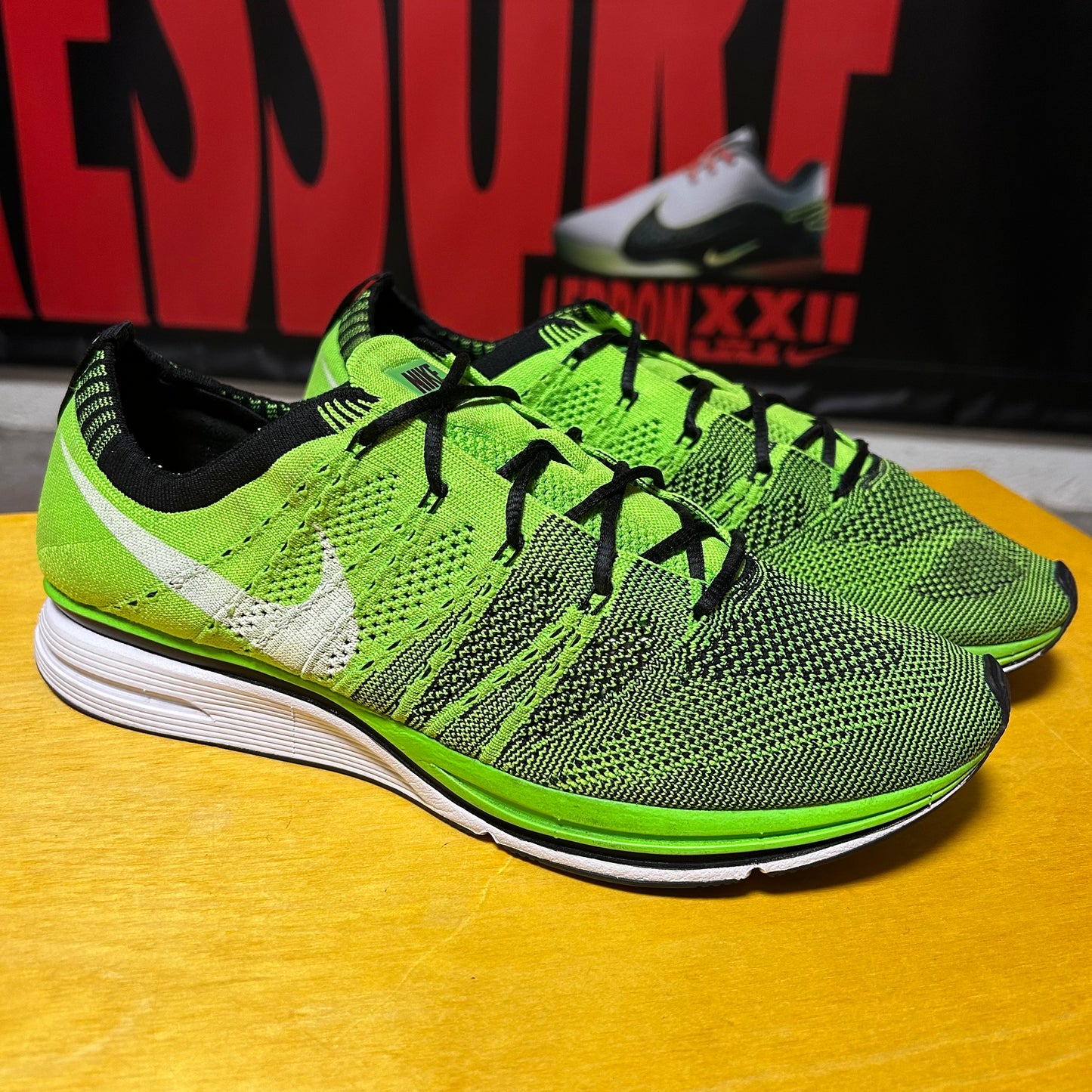 2012 FlyKnit Trainer Neon Volt