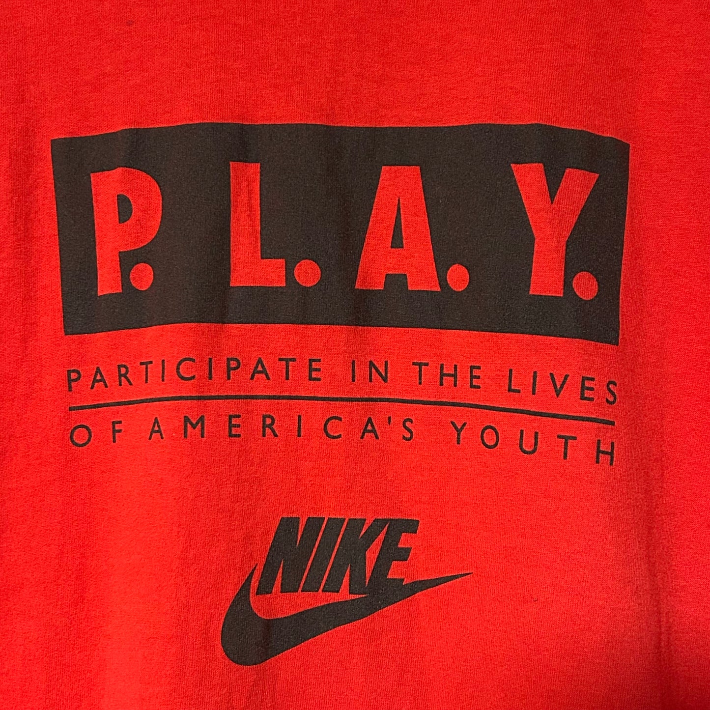 Rare Original Early 90s Promotional P.L.A.Y. 10 Commandments Tee