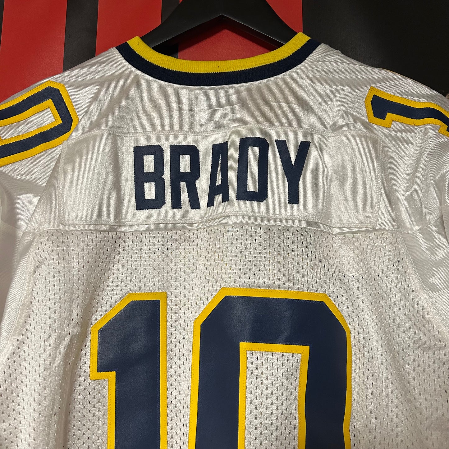 Rare Sample Brand New Tom Brady Commemorative Michigan Wolverines Jersey