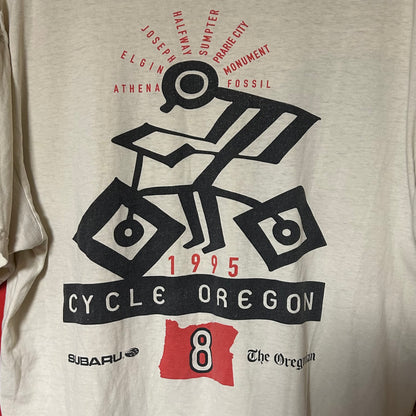 Rare Original 1995 Cycle Oregon Promo Tee