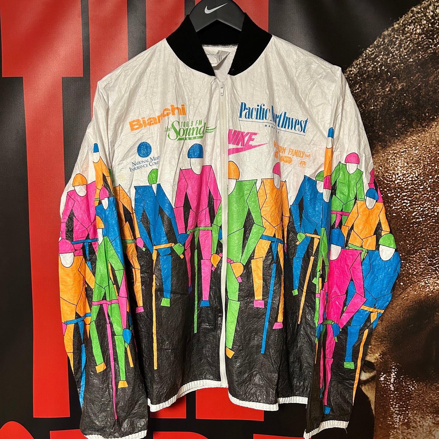 Original Promotional 1990 Cycle Oregon Tyvek Jacket