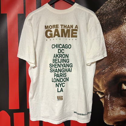 Original 2008 LeBron "More Than A Game" Movie Promo Tour Tee