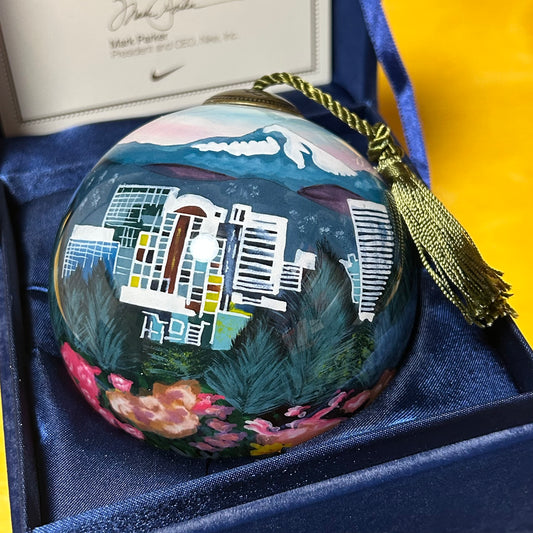 The Grail Promotional Early 2000s Mark Parker Internal Company Christmas Ornament