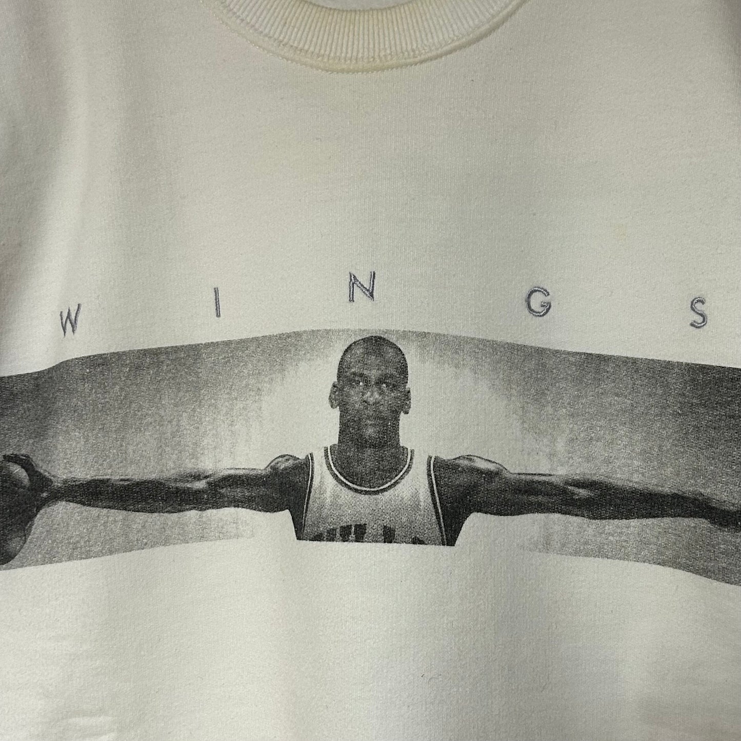 Grail Original Early 90s William Blake "Wings" Logo Crewneck Sweatshirt