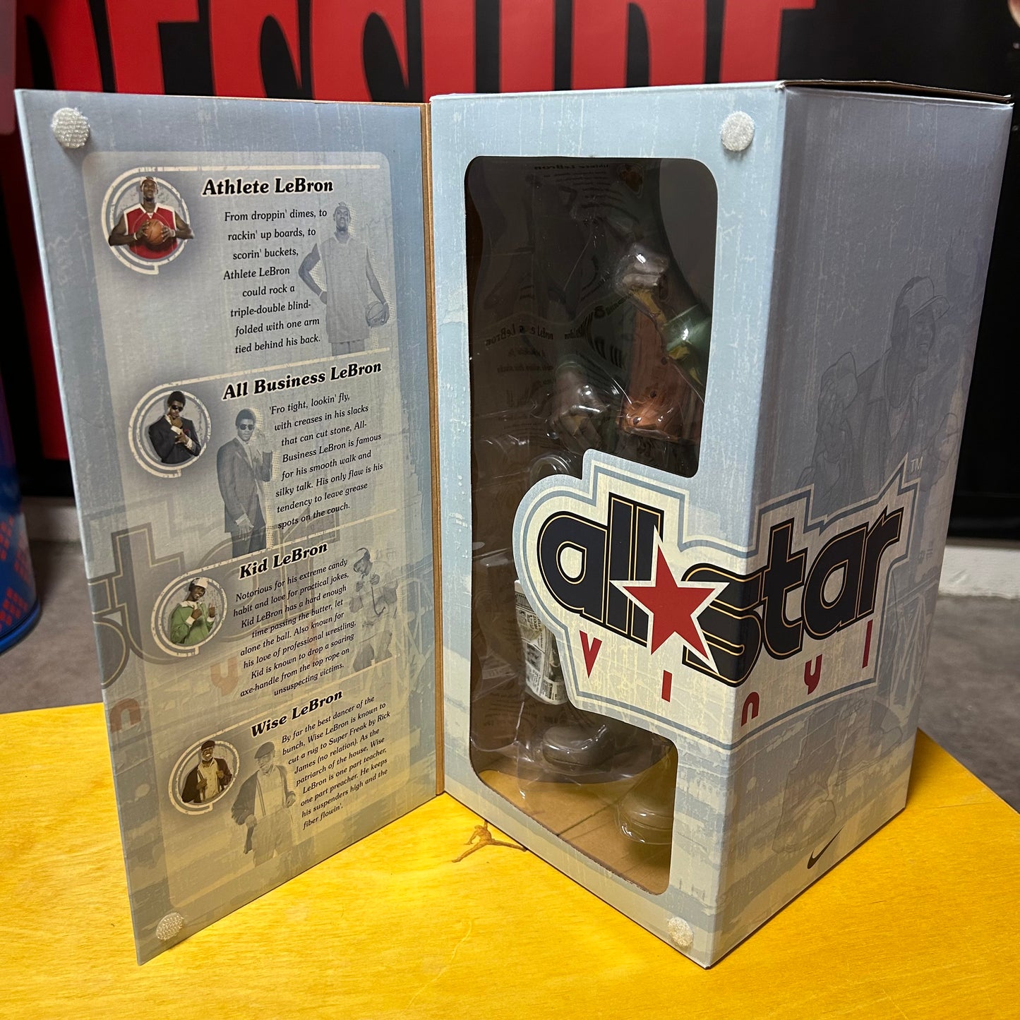 Brand New 2006 LeBron “Wise” Upper Deck Collaboration Figure