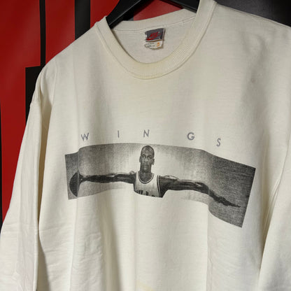 Grail Original Early 90s William Blake "Wings" Logo Crewneck Sweatshirt