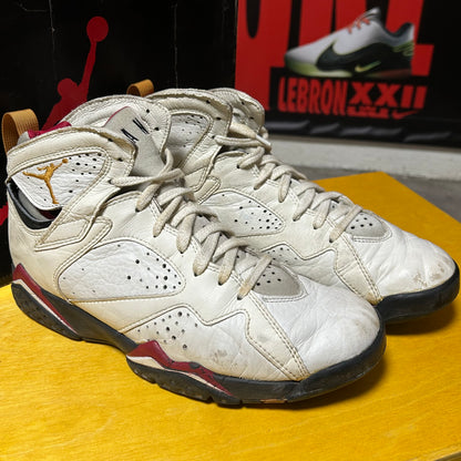 Original 1992 Jordan VII "Cardinal"