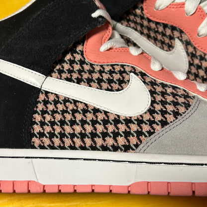 Rare Deadstock 2008 6.0 Houndstooth Brand New Dunk Hi