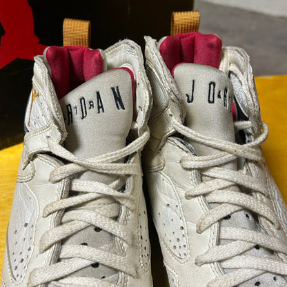 Original 1992 Jordan VII "Cardinal"