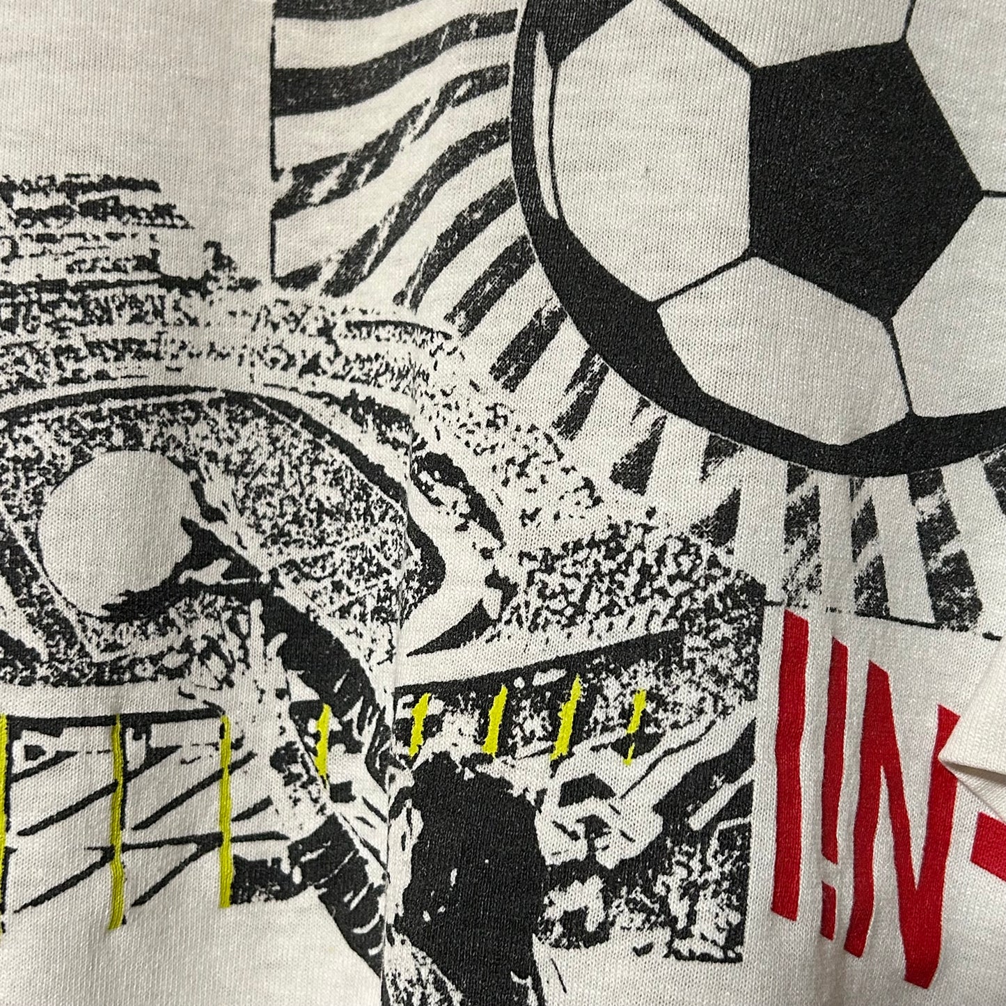 Rare Original Early 90s Soccer Promo Tee