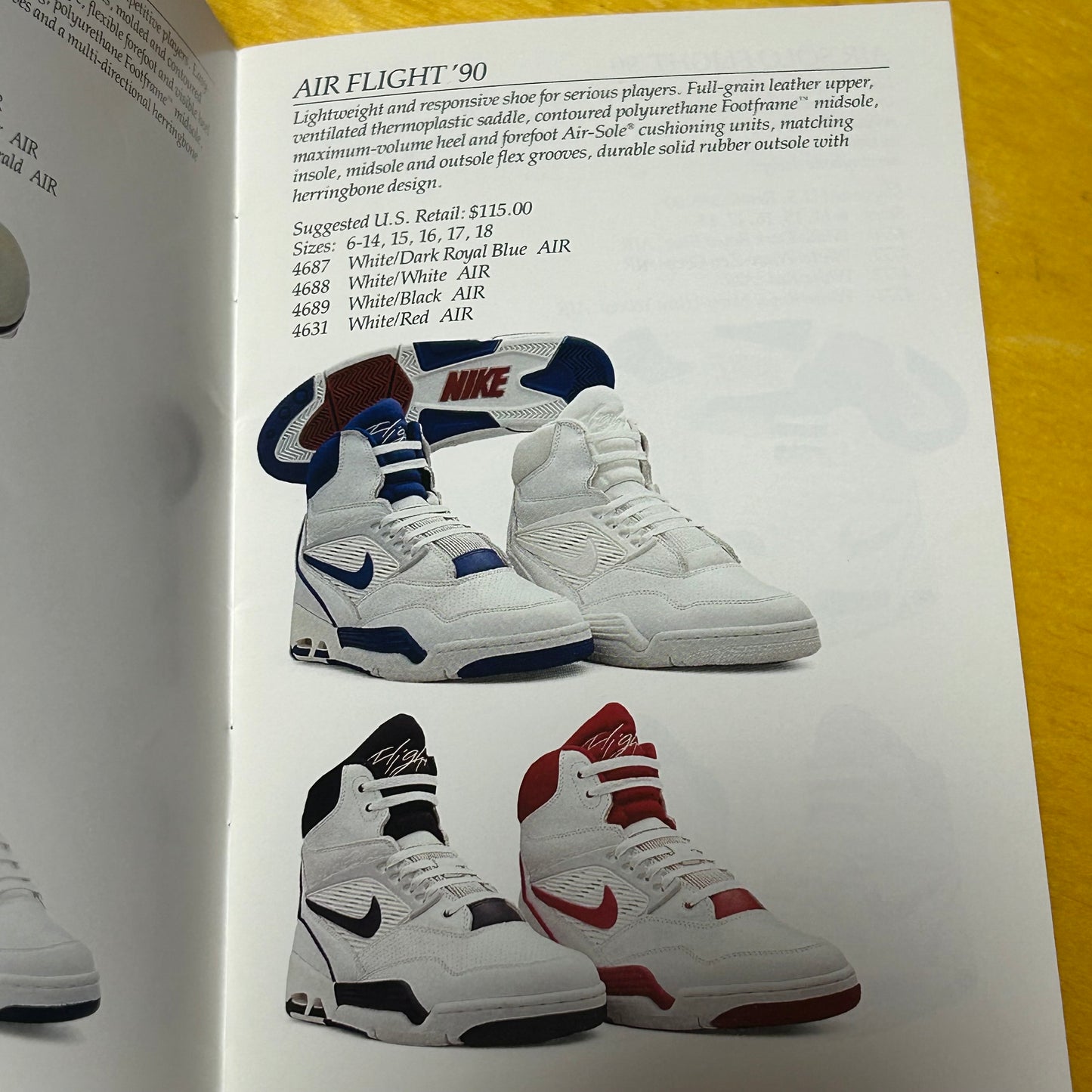 Rare Original 1990 Promotional Jordan Pamphlet Set