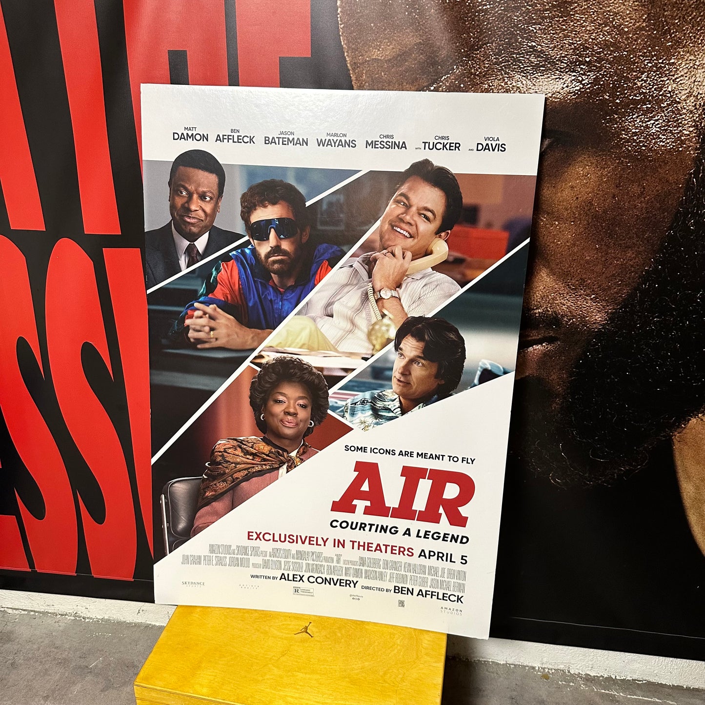 Rare 2023 Promotional "AIR" Movie Display