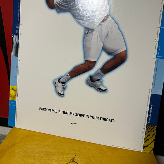 Rare Original 90s Pete Sampras Display