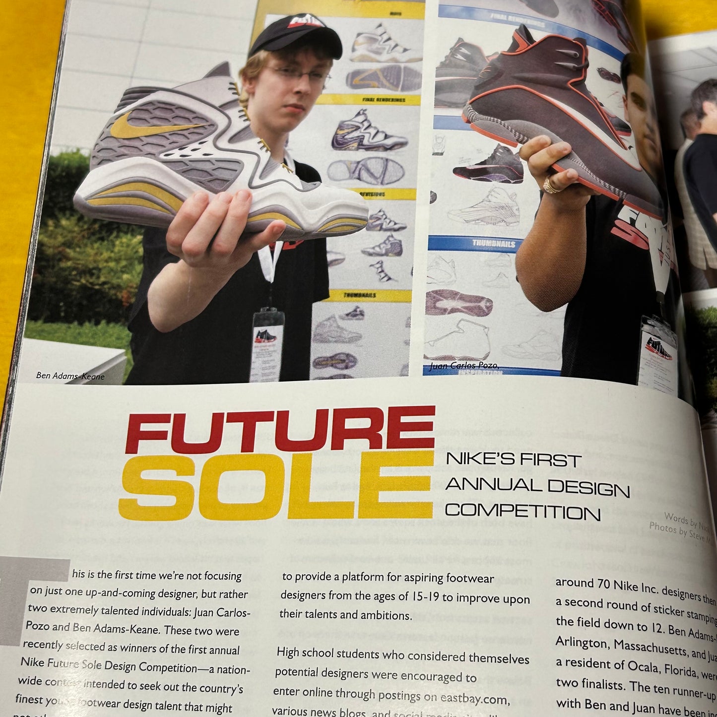 Sole Collector 100 Greatest Air Mag Issue