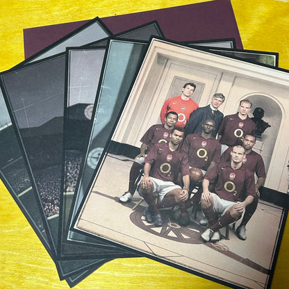 Rare Promotional Arsenal Anniversary Brand Postcard Set