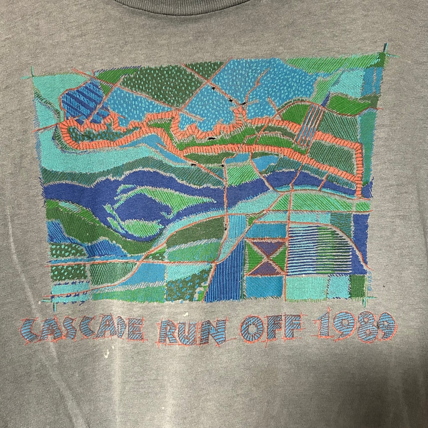 Godly Good Faded 1989 Cascade Runoff Tee