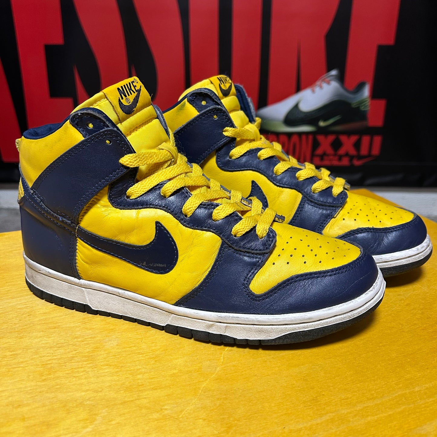 Rare Original 1998 Dunk Hi Michigan LE
