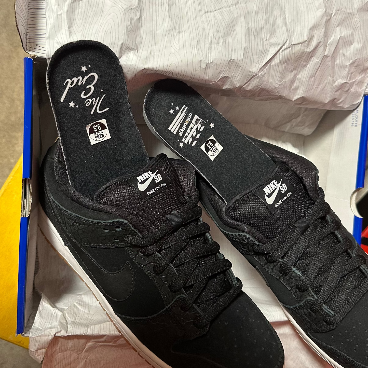 DS Brand New 2011 "Entourage" Special Insoles SB Dunk Low