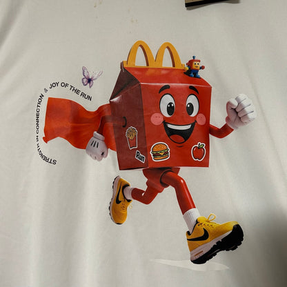Brand New Promotional McDonalds Joy Run Campaign Tee